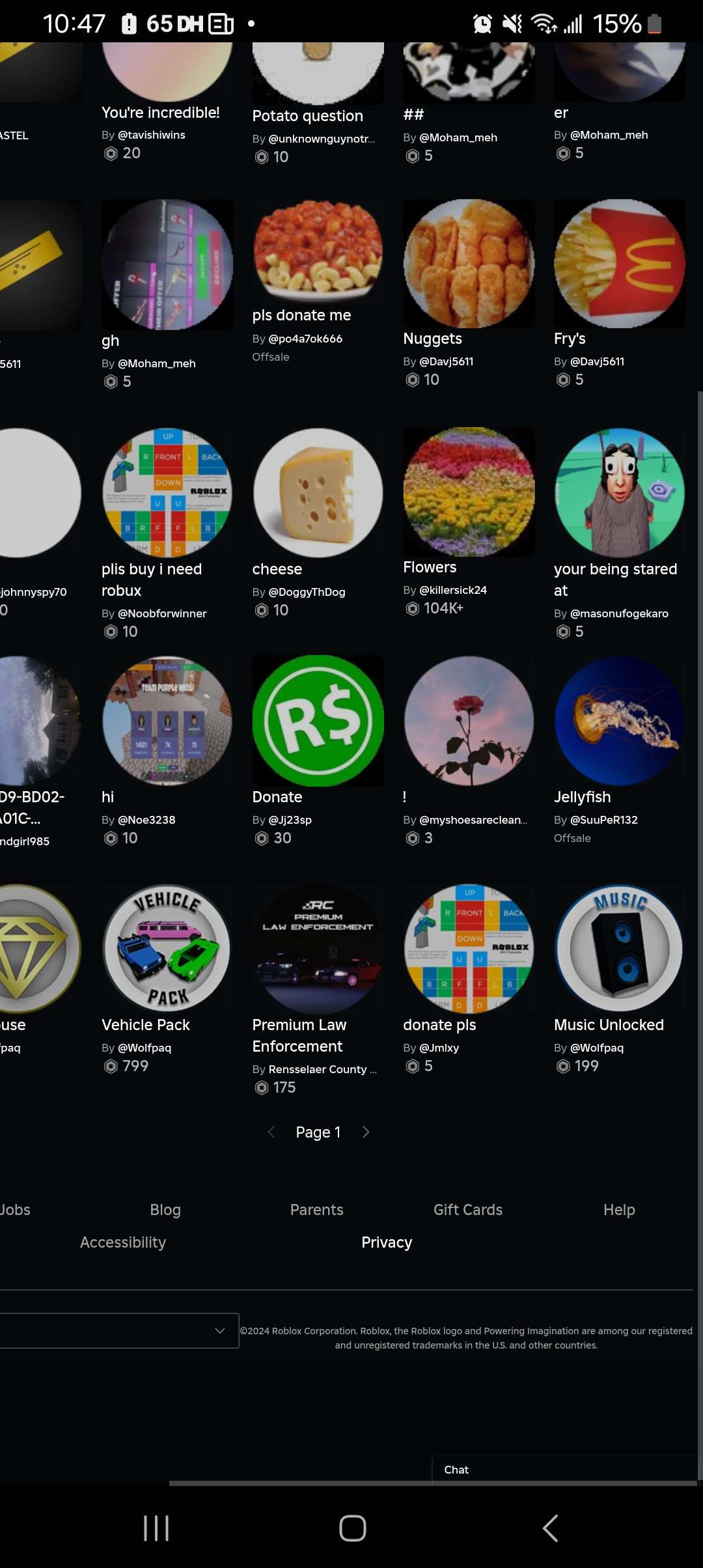 Og roblox account for sell 2019 through 2024